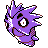 Pupitar shiny front-facing sprite from Pokémon Crystal