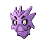 Pupitar shiny front-facing sprite from Pokémon Emerald
