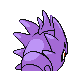Pupitar shiny back-facing sprite from Pokémon HeartGold
