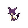 Purrloin back-facing sprite from Pokémon Black 2