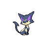 Purrloin shiny front-facing sprite from Pokémon Black 2