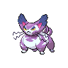 Purugly shiny front-facing sprite from Pokémon White 2