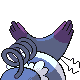 Purugly back-facing sprite from Pokémon Pearl