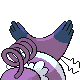Purugly shiny back-facing sprite from Pokémon Pearl