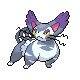 Purugly front-facing sprite from Pokémon SoulSilver