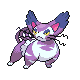 Purugly shiny front-facing sprite from Pokémon SoulSilver