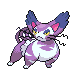 Purugly shiny front-facing sprite from Pokémon Platinum