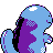 Quagsire back-facing sprite from Pokémon Crystal