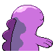 Quagsire shiny back-facing sprite from Pokémon Diamond