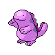 Quagsire shiny front-facing sprite from Pokémon Diamond