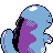 Quagsire back-facing sprite from Pokémon Gold