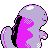 Quagsire shiny back-facing sprite from Pokémon Gold