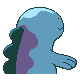 Quagsire back-facing sprite from Pokémon HeartGold