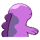 Quagsire shiny back-facing sprite from Pokémon HeartGold