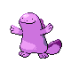Quagsire shiny front-facing sprite from Pokémon HeartGold