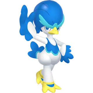 Quaxwell front-facing sprite from Pokémon Violet