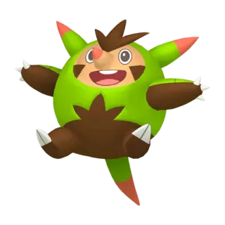 Quilladin front-facing sprite from Legends Za
