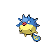 Qwilfish front-facing sprite from Pokémon Pearl