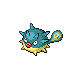 Qwilfish front-facing sprite from Pokémon HeartGold