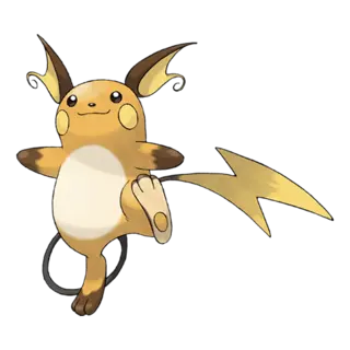 Raichu official artwork