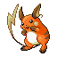 Raichu shiny front-facing sprite from Pokémon Emerald