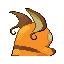 Raichu shiny back-facing sprite from Pokémon FireRed