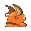 Raichu shiny back-facing sprite from Pokémon Sapphire