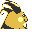 Raichu back-facing sprite from Pokémon Yellow
