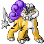 Raikou front-facing sprite from Pokémon Emerald
