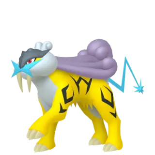 Raikou front-facing sprite from Pokémon XD: Gale of Darkness