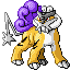 Raikou front-facing sprite from Pokémon Ruby