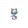 Ralts shiny front-facing sprite from Pokémon Black 2