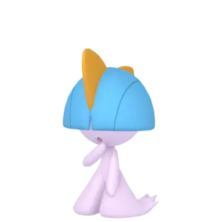 Ralts shiny front-facing sprite from Pokémon Shield