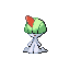 Ralts front-facing sprite from Pokémon Ruby