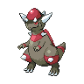 Rampardos shiny front-facing sprite from Pokémon White