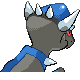 Rampardos back-facing sprite from Pokémon Pearl