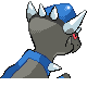 Rampardos back-facing sprite from Pokémon HeartGold