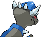 Rampardos back-facing sprite from Pokémon Platinum