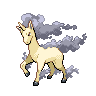 Rapidash shiny front-facing sprite from Pokémon Black 2
