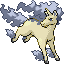 Rapidash shiny front-facing sprite from Pokémon LeafGreen
