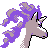 Rapidash shiny back-facing sprite from Pokémon Gold