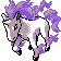 Rapidash shiny front-facing sprite from Pokémon Gold