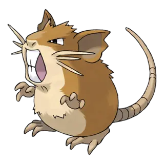 Raticate official artwork