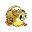 Raticate front-facing sprite from Pokémon Emerald