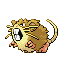 Raticate front-facing sprite from Pokémon FireRed