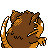 Raticate back-facing sprite from Pokémon Silver