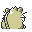 Raticate back-facing sprite from Pokémon Yellow