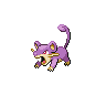 Rattata front-facing sprite from Pokémon Black 2