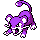 Rattata front-facing sprite from Pokémon Crystal