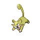 Rattata shiny front-facing sprite from Pokémon Pearl